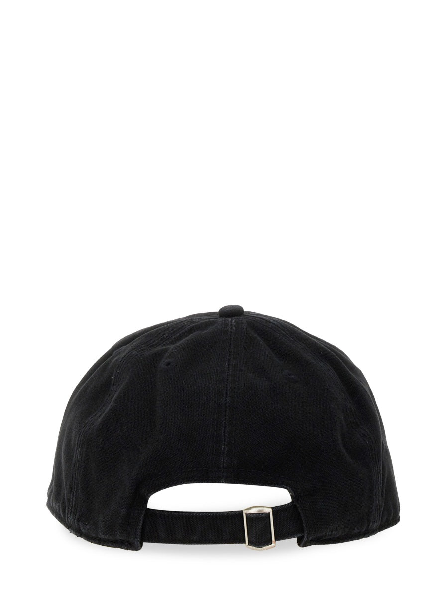 MM6 MAISON MARGIELA Logo Cotton Twill Cap - Pull-On Style with Adjustable Strap - Banlieue91 -