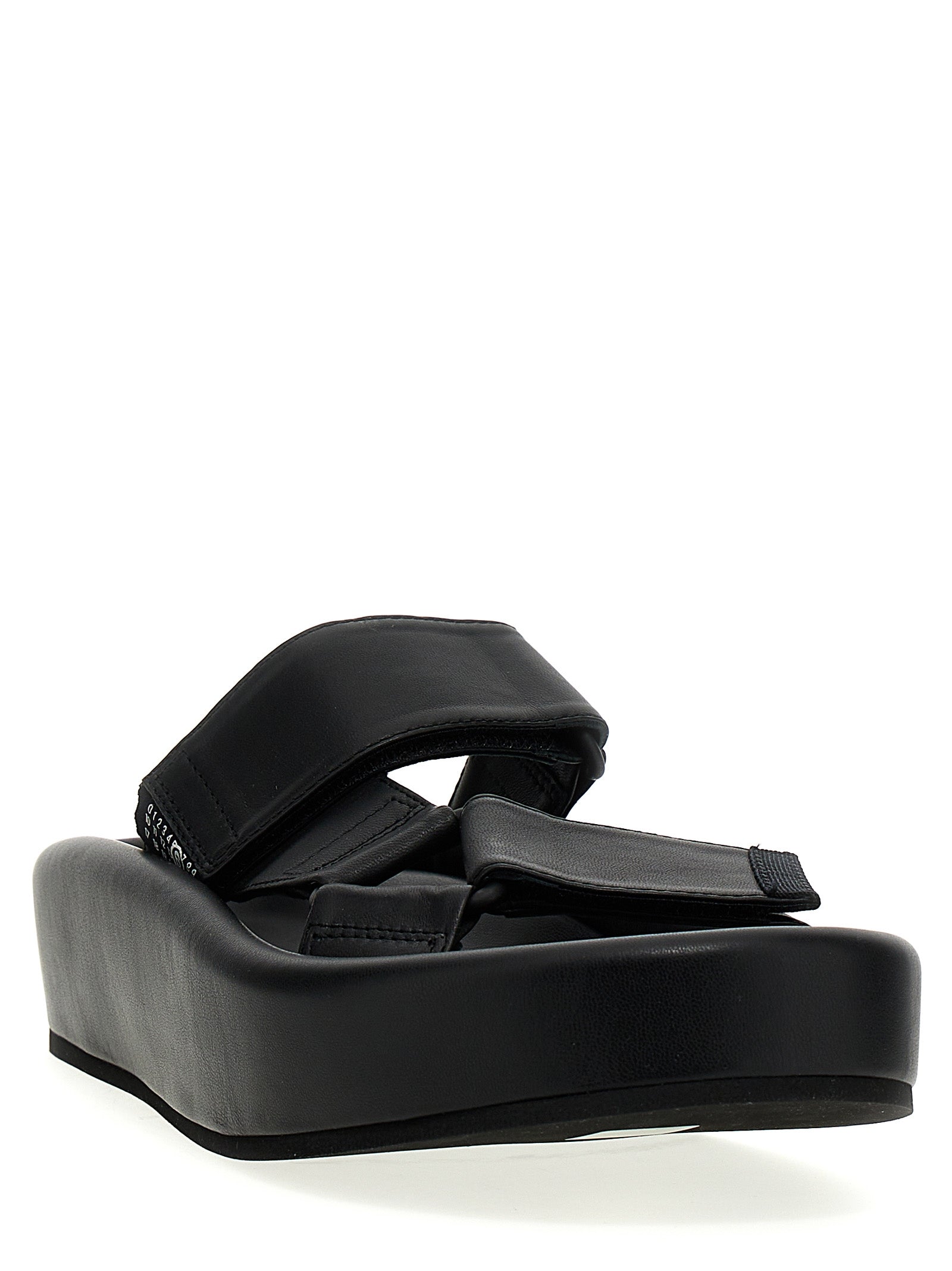 Mm6 Maison Margiela Leather Sandals - Banlieue91 -