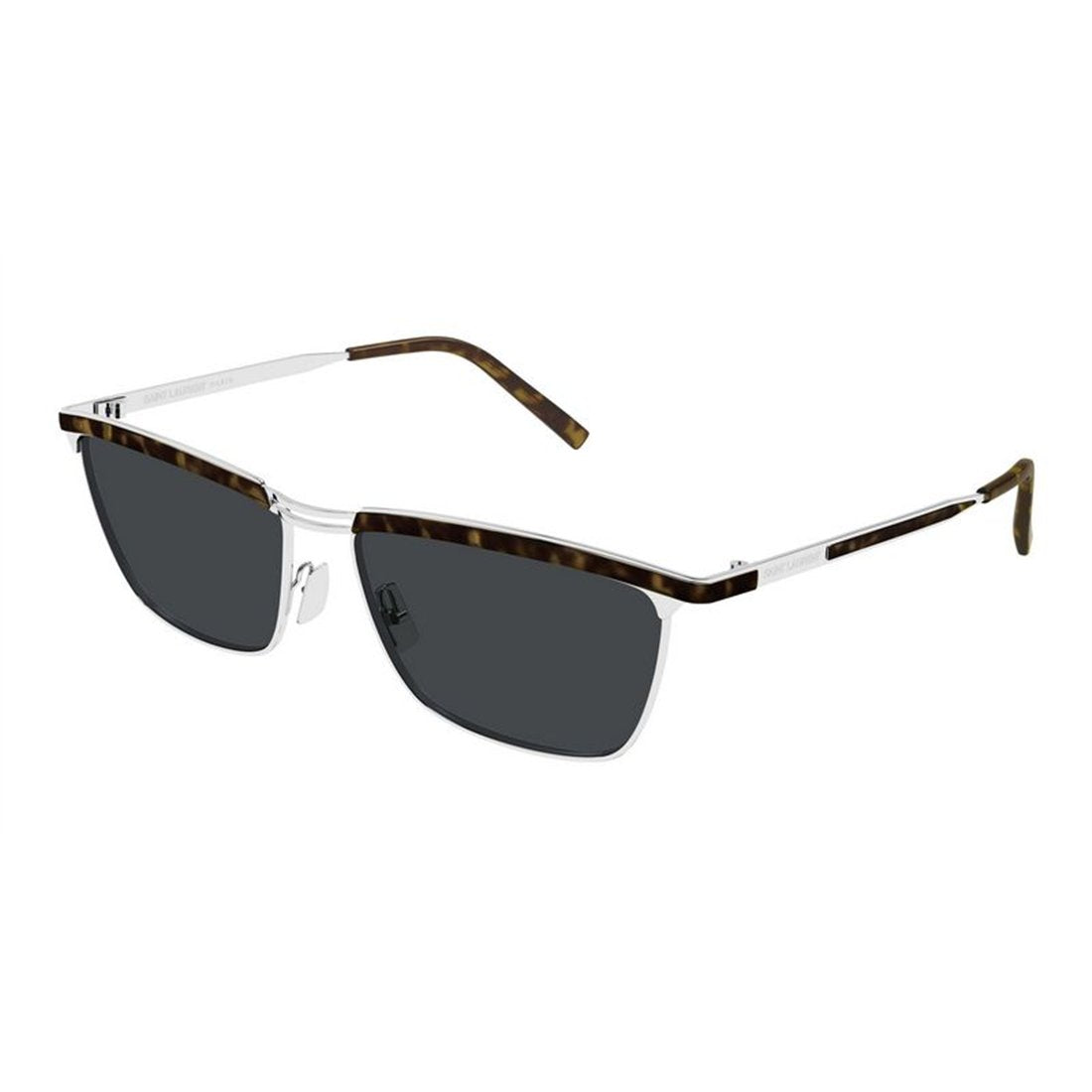 SAINT LAURENT Timeless Metal Sunglasses for Men - Banlieue91 -