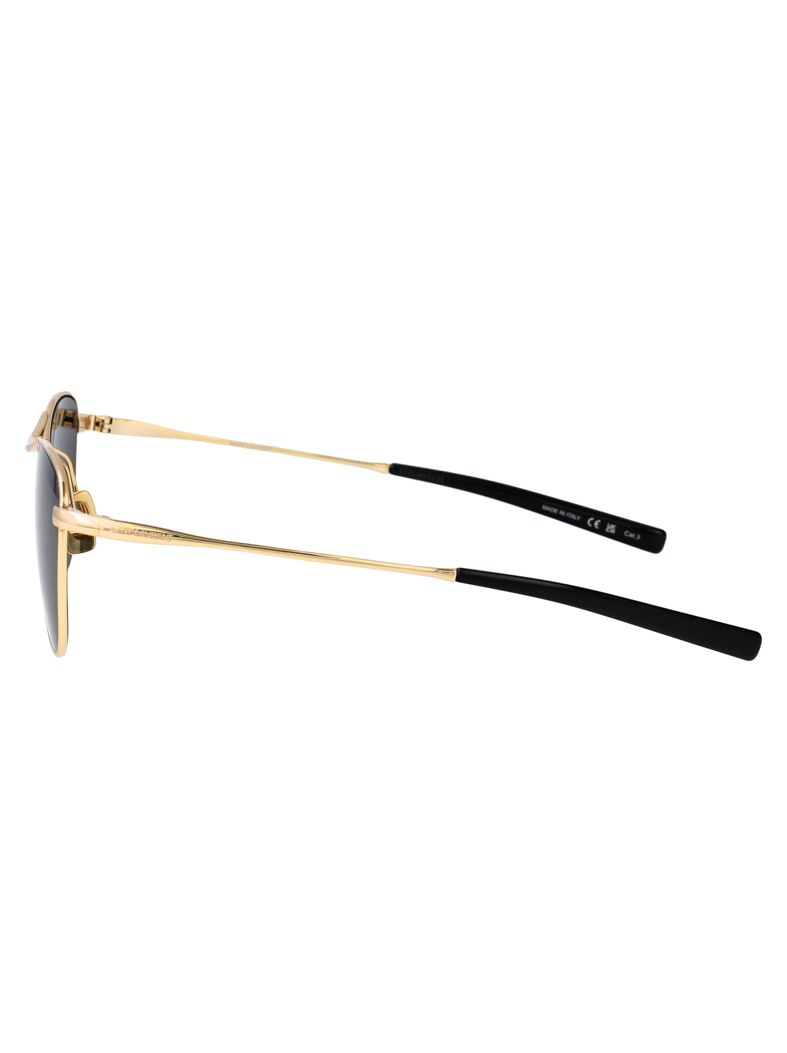SAINT LAURENT Vesper 003 Glamorous Metal Sunglasses - Banlieue91 -