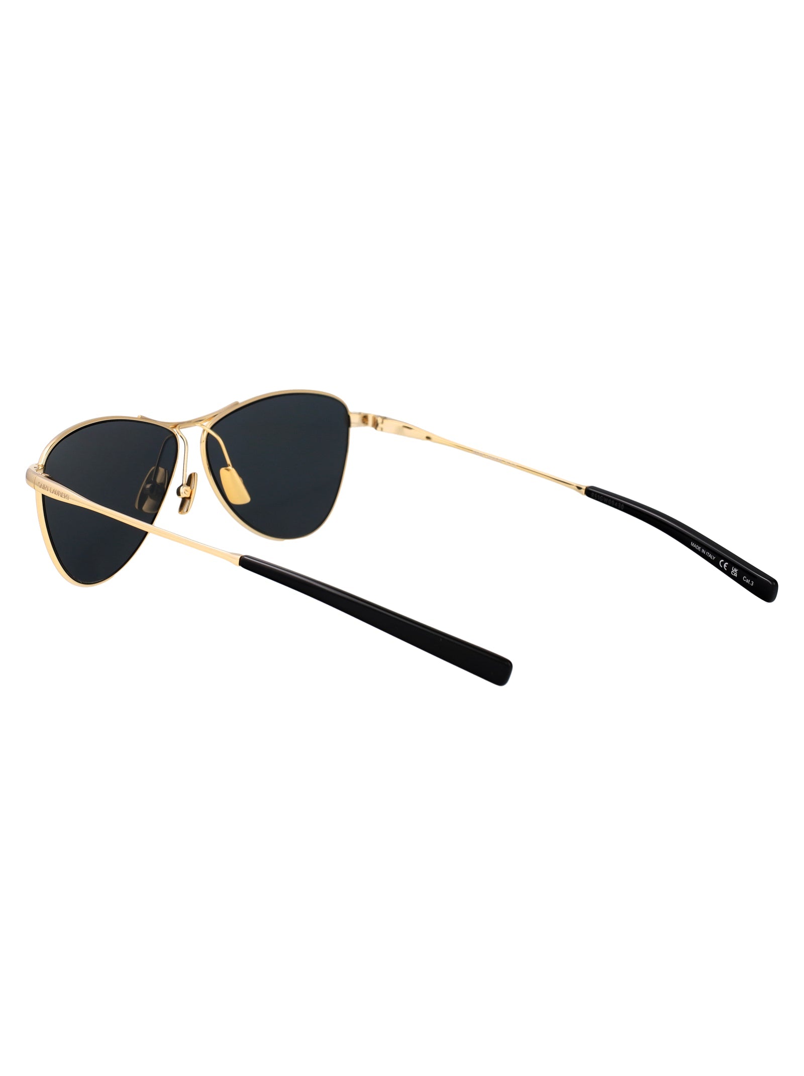 SAINT LAURENT Vesper 003 Glamorous Metal Sunglasses - Banlieue91 -