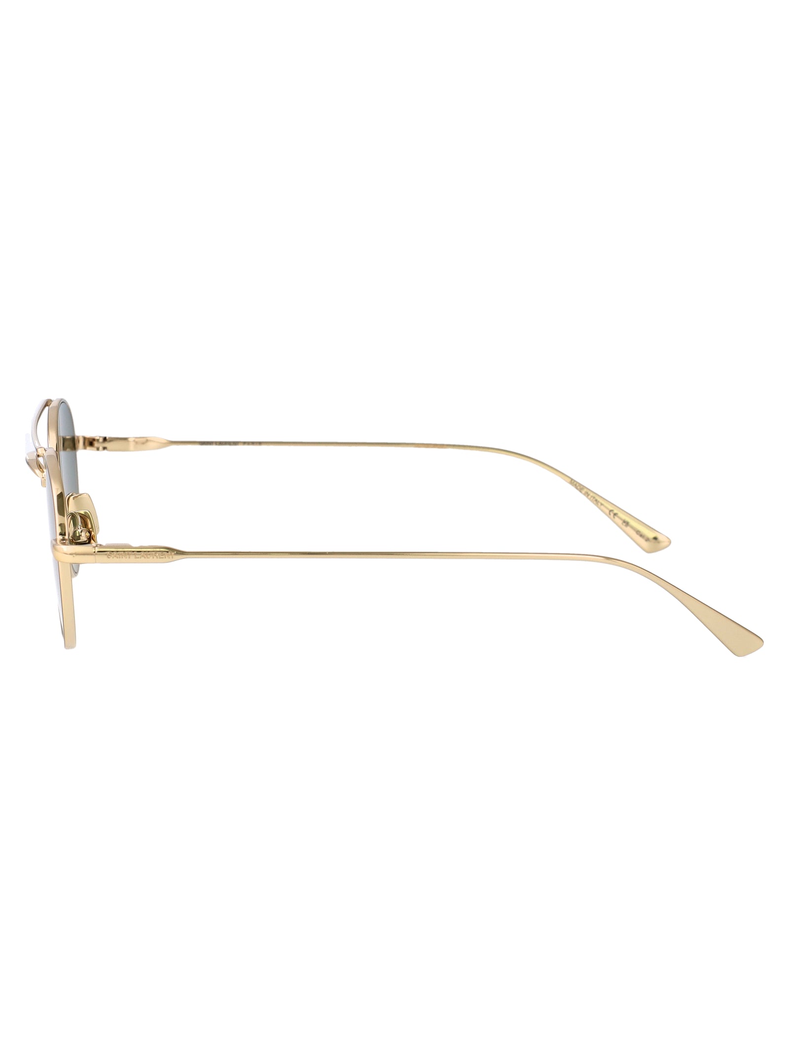 SAINT LAURENT Chic Metal Frame Sunglasses for Women - Banlieue91 -