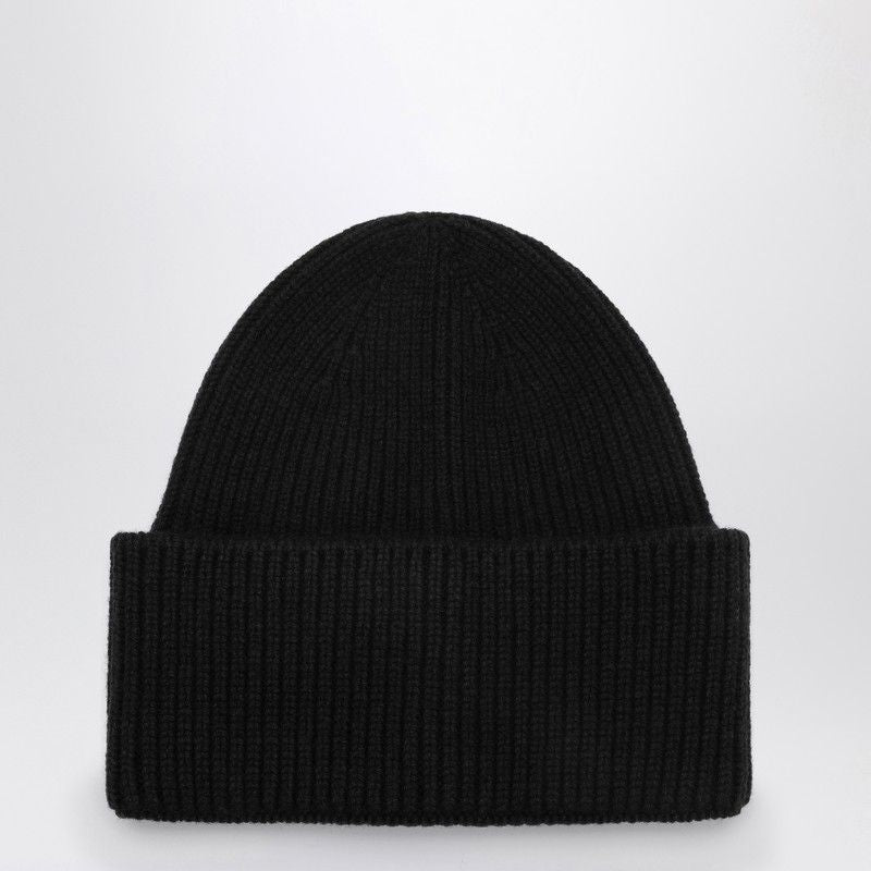 DESTIN Wool and Cashmere Beanie with Ribbed Weave and Turned-Up Hem - Banlieue91 -