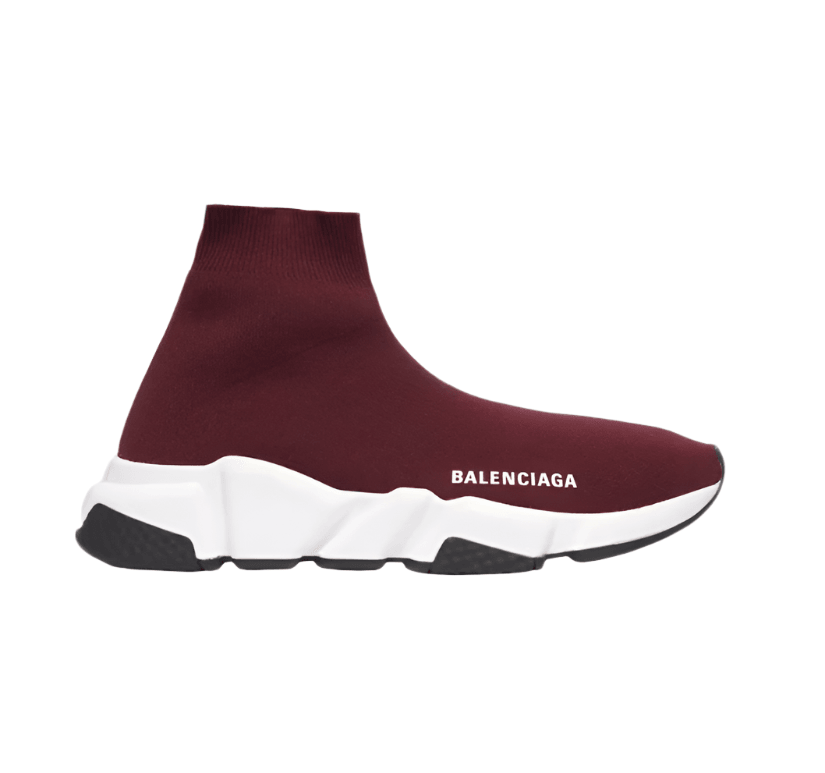 Balenciaga Speed Trainer 'Burgundy' - Banlieue91 -