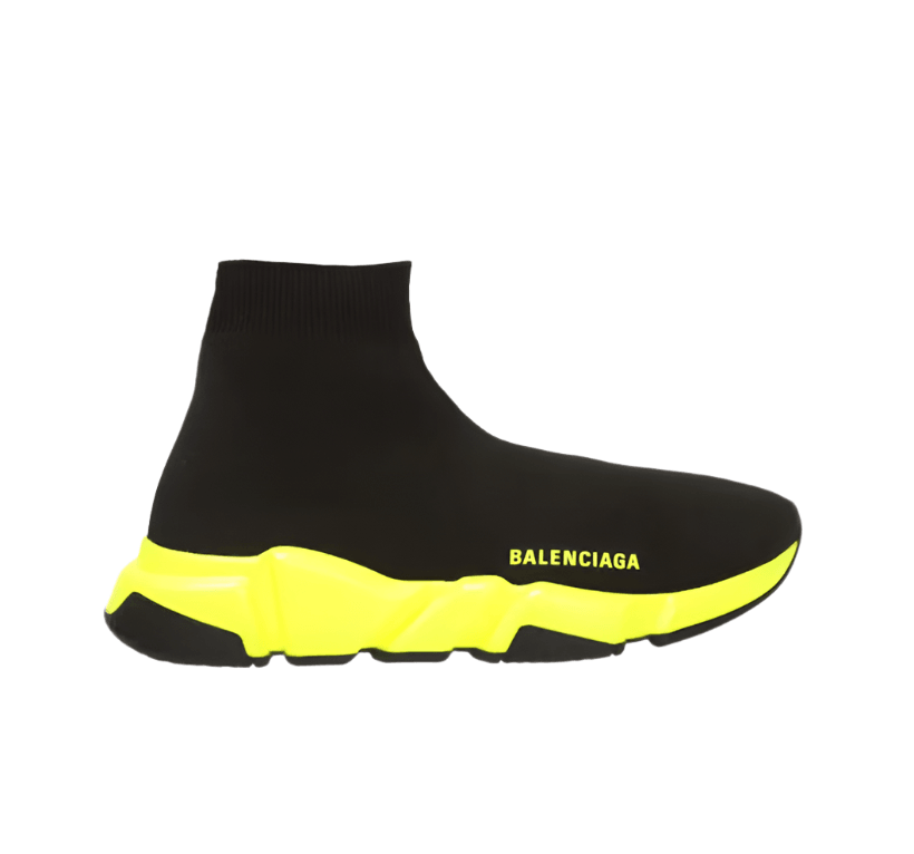 Balenciaga Wmns Speed Trainer 'Black Lime' - Banlieue91 -