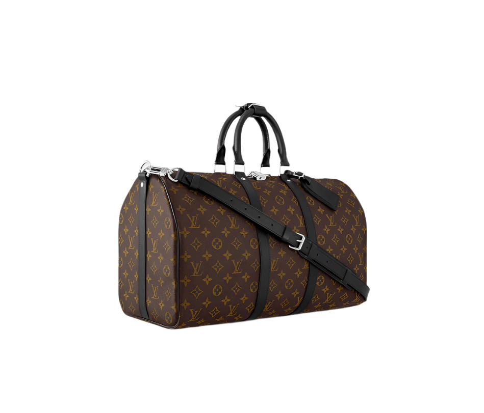 Louis-Vuitton Monogram Macasar Edition Keepall 55 Bandouliere - Banlieue91