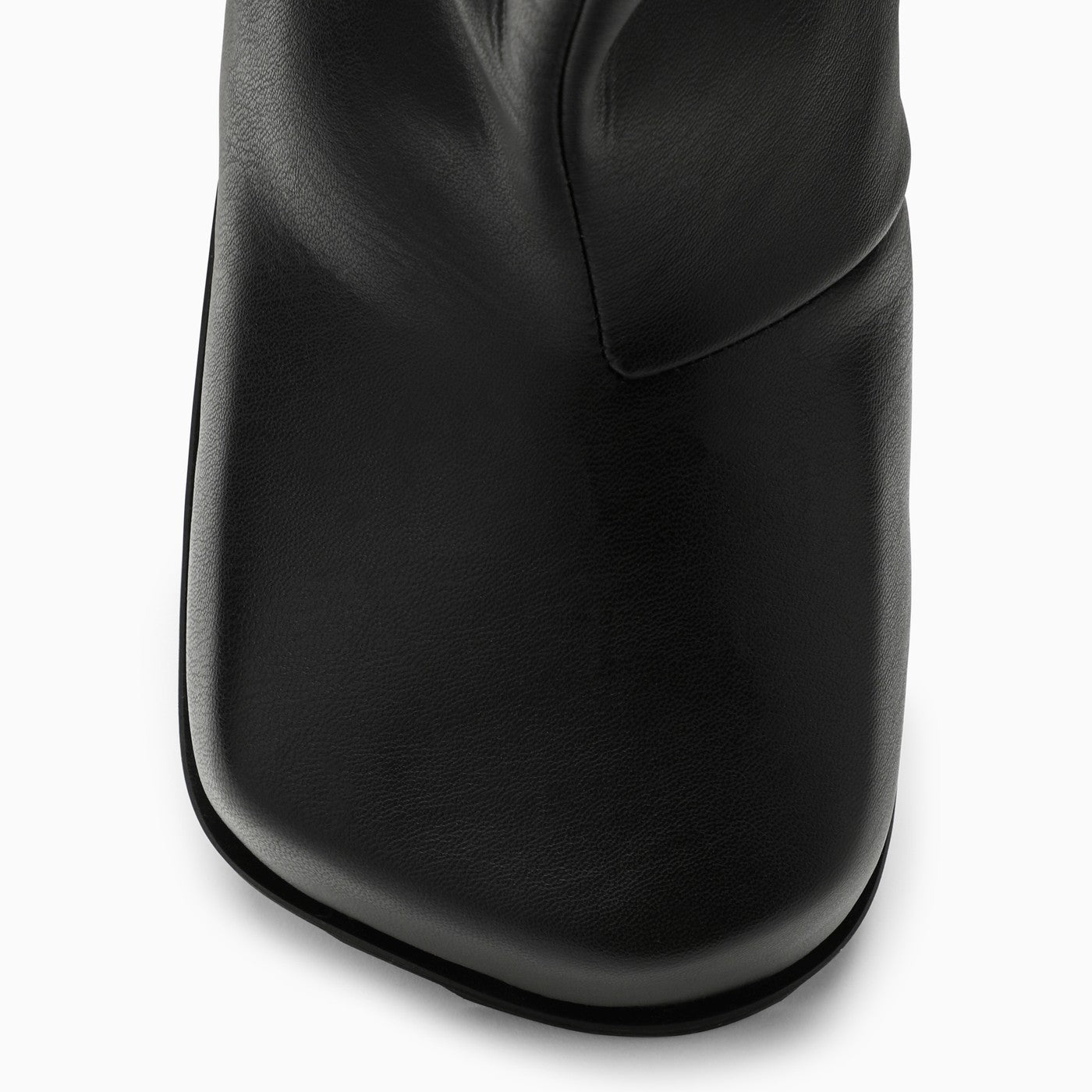 Yume Yume High Black Faux Leather Boot - Banlieue91 -