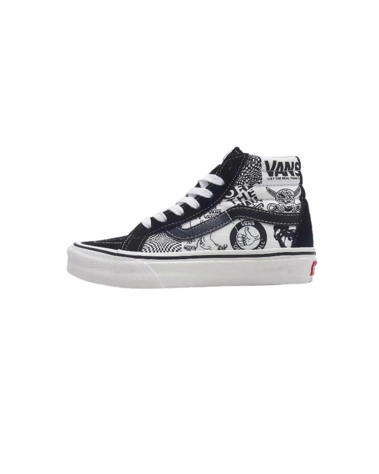 Vans Classic Series SK8-Hi High Top 'Black/White' - Banlieue91