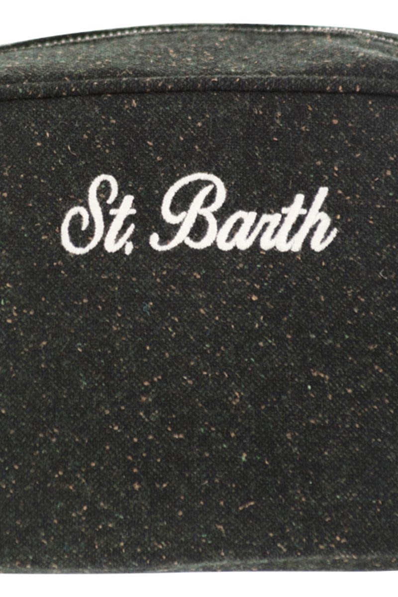 MC2 SAINT BARTH Mini Beauty Case - Tailored Donegal Wool Blend - Banlieue91 -