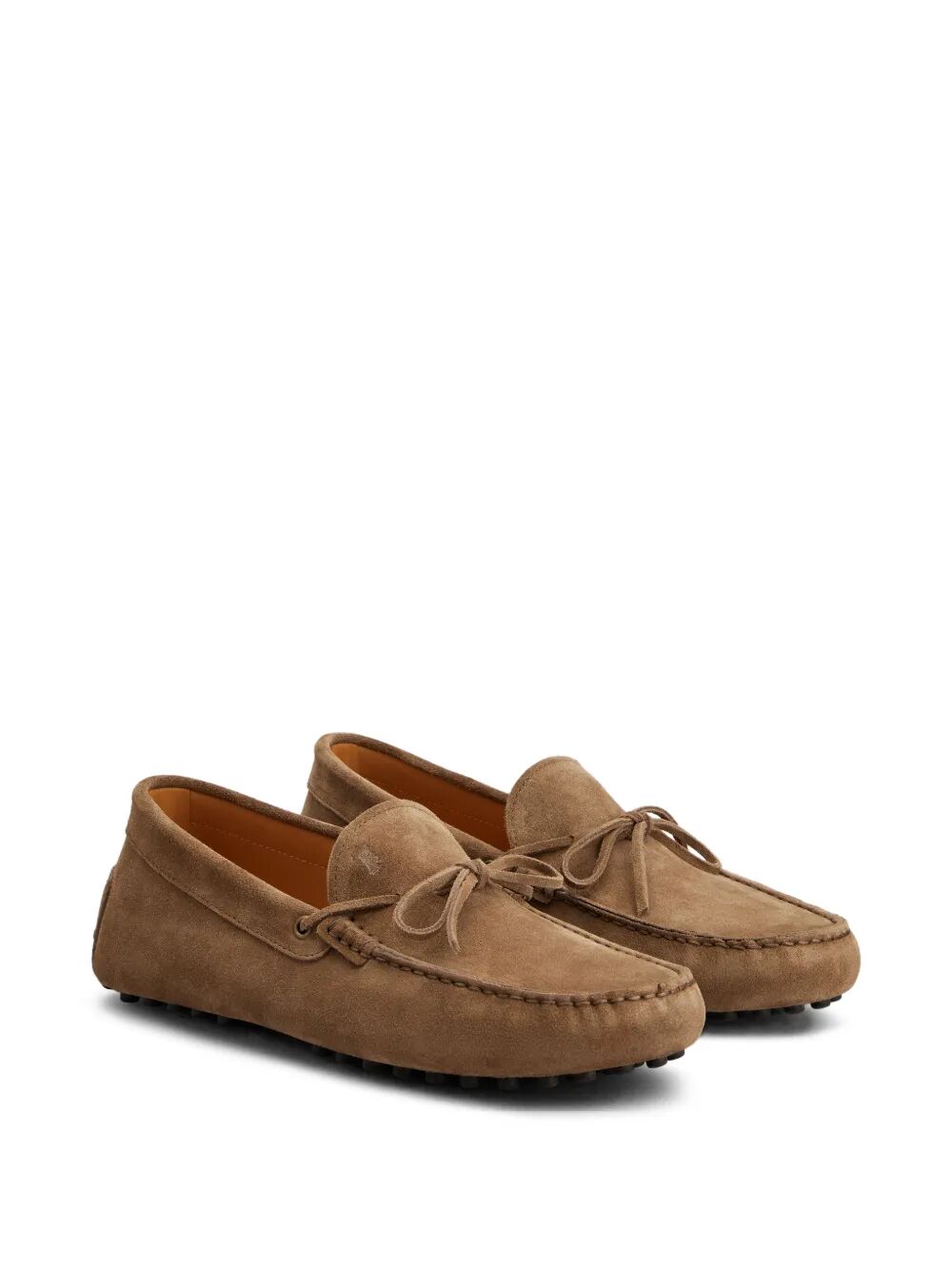 TOD'S Men's Suede Loafers with Lace Detail - Banlieue91 -
