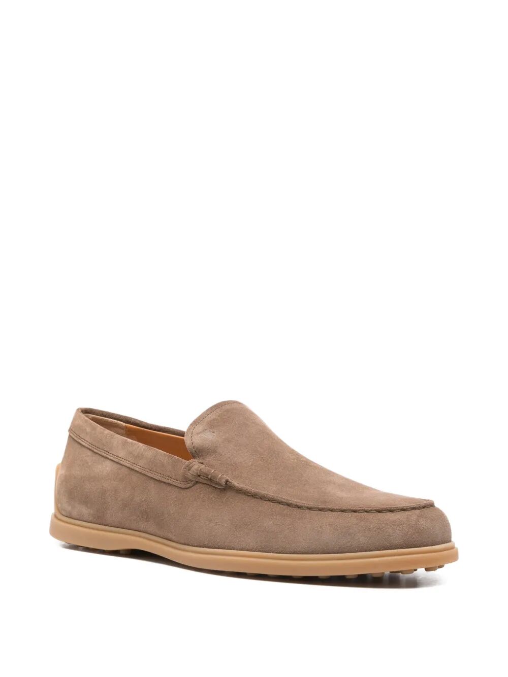 TOD'S Suede Loafers with Rubber Sole for Men - Banlieue91 -