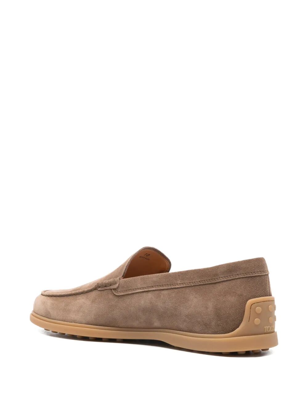 TOD'S Suede Loafers with Rubber Sole for Men - Banlieue91 -
