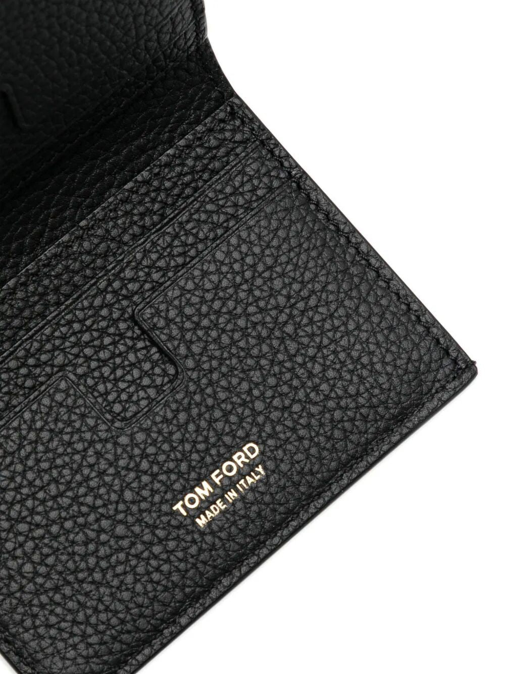 TOM FORD Mini Grained Leather Folding Card Holder - Banlieue91 -