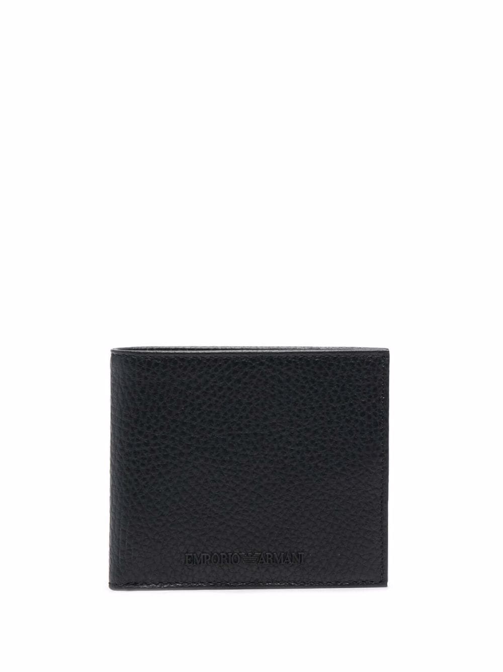 EMPORIO ARMANI Leather Bifold Wallet for Men - Mini Size - Banlieue91 -