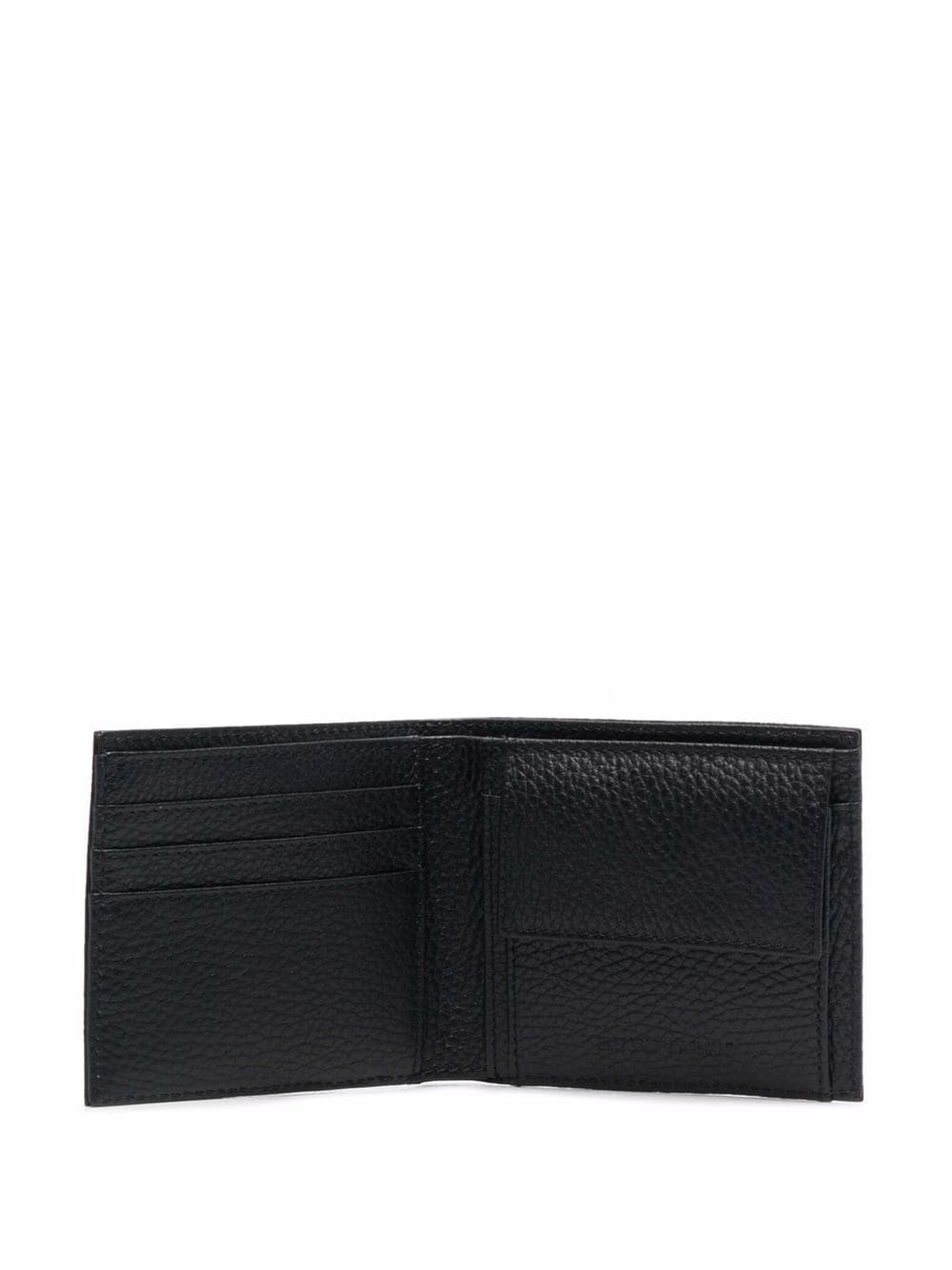 EMPORIO ARMANI Leather Bifold Wallet for Men - Mini Size - Banlieue91 -