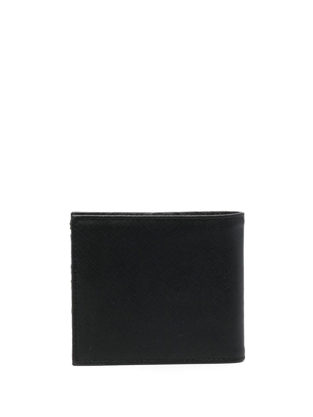 EMPORIO ARMANI Men's Mini Recycled Leather Bi-Fold Wallet - Banlieue91 -