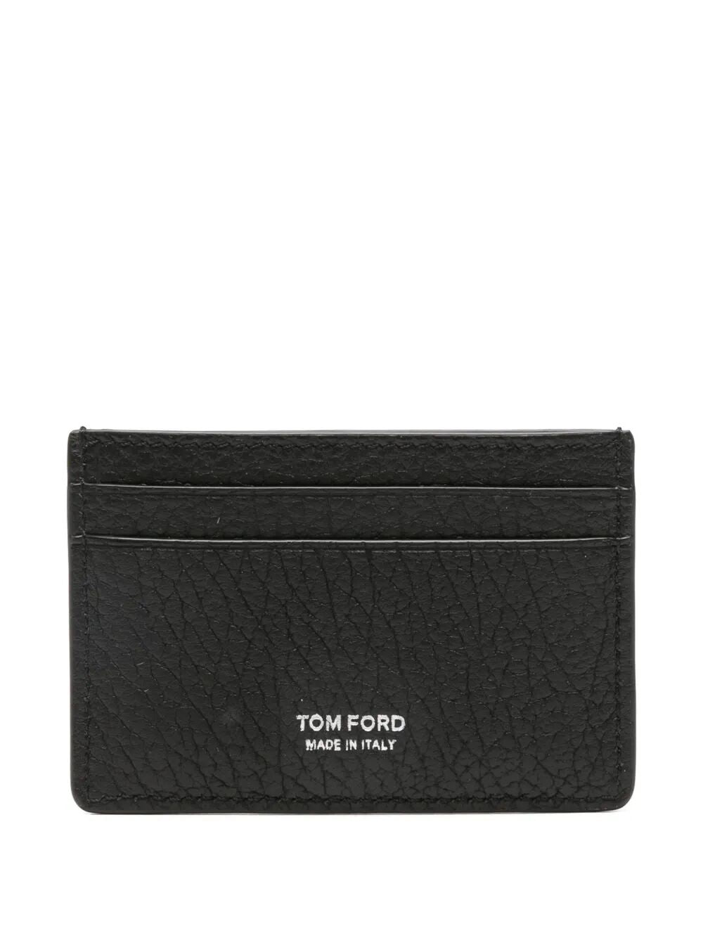 TOM FORD Mini Printed Leather Elongated T Line Card Holder - Banlieue91 -