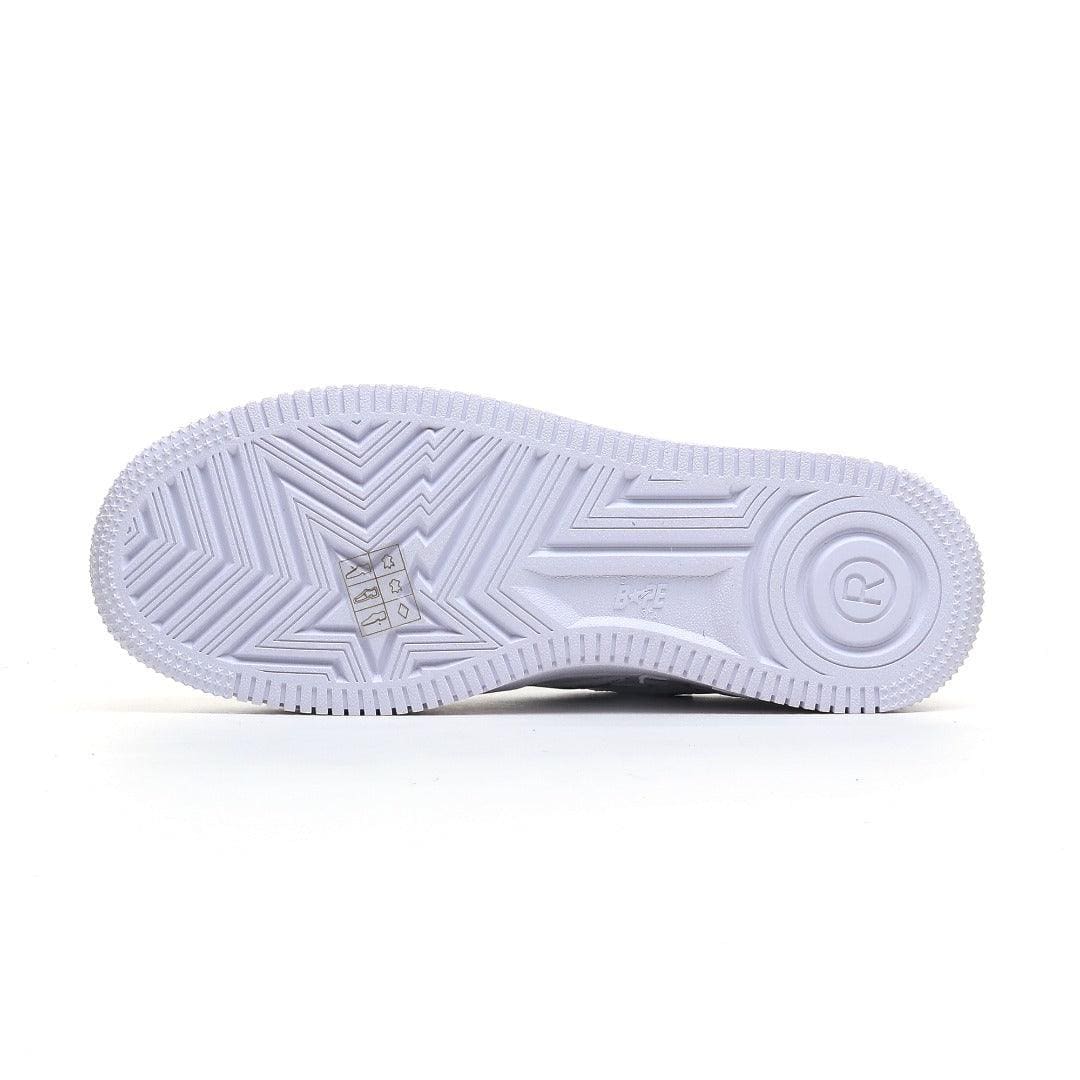 A Bathing Ape Bape Sta Low Camo White Blue Sneakers | Banlieue91