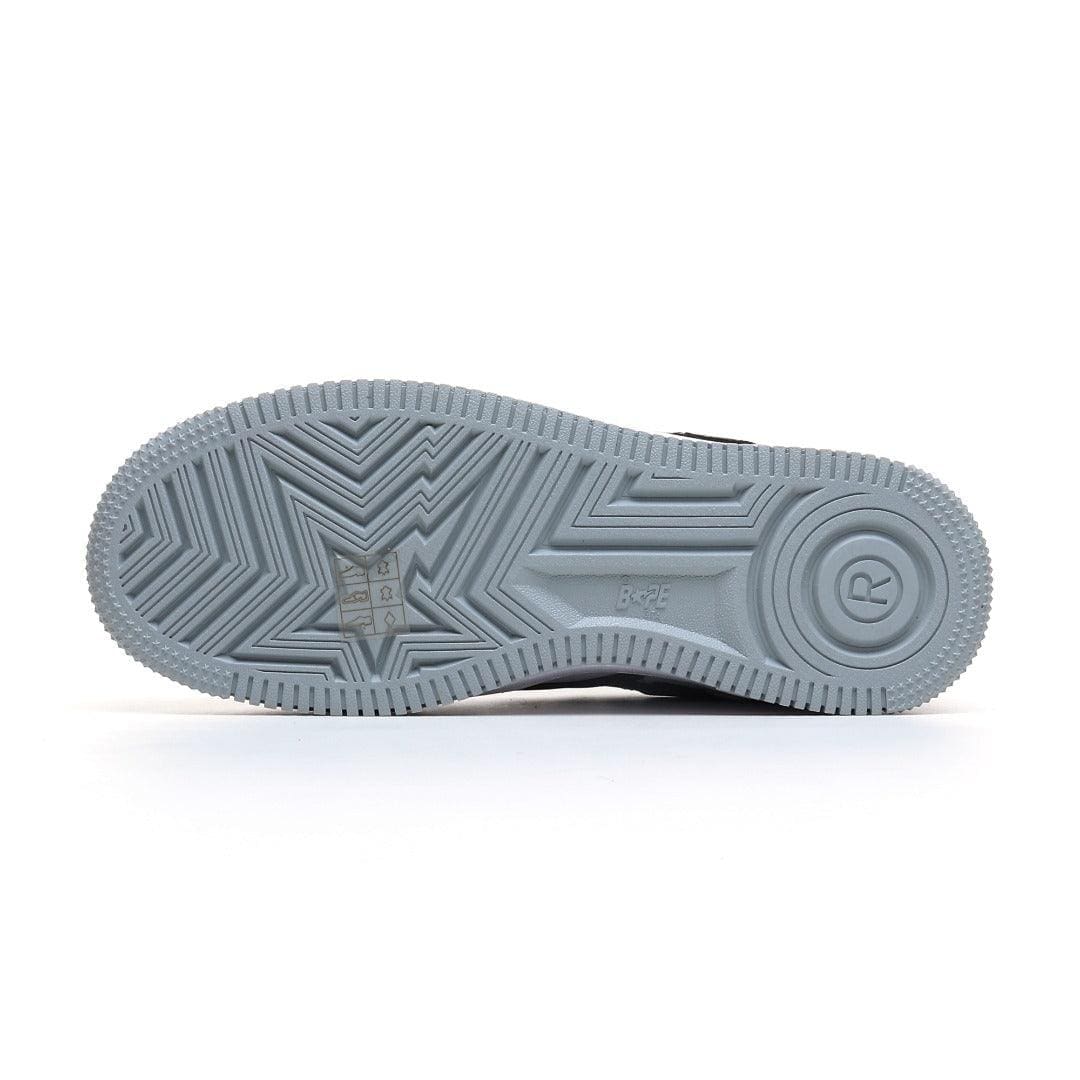 A Bathing Ape Bape Sta Low 'Grey Black' | Banlieue91