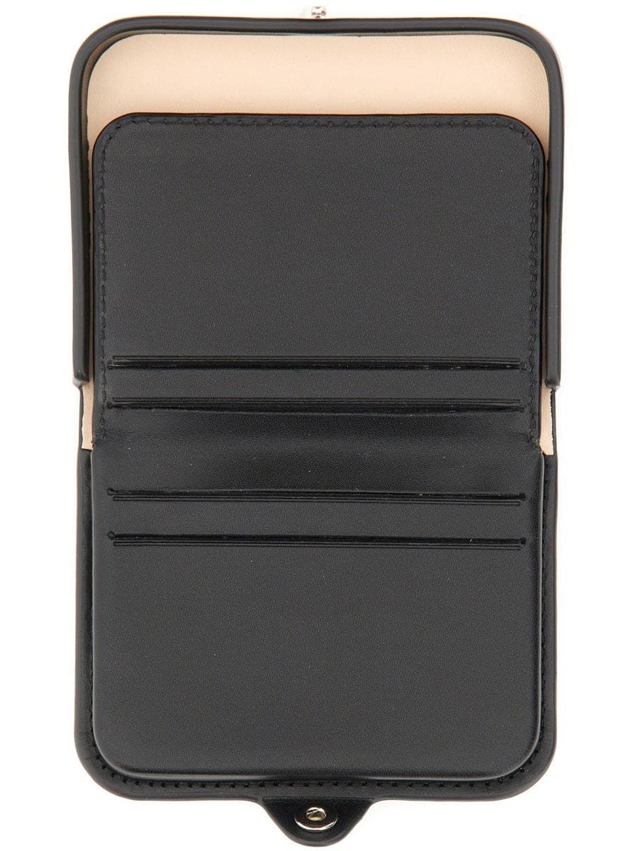 A.P.C. Men's Mini Leather Card Holder | Banlieue91