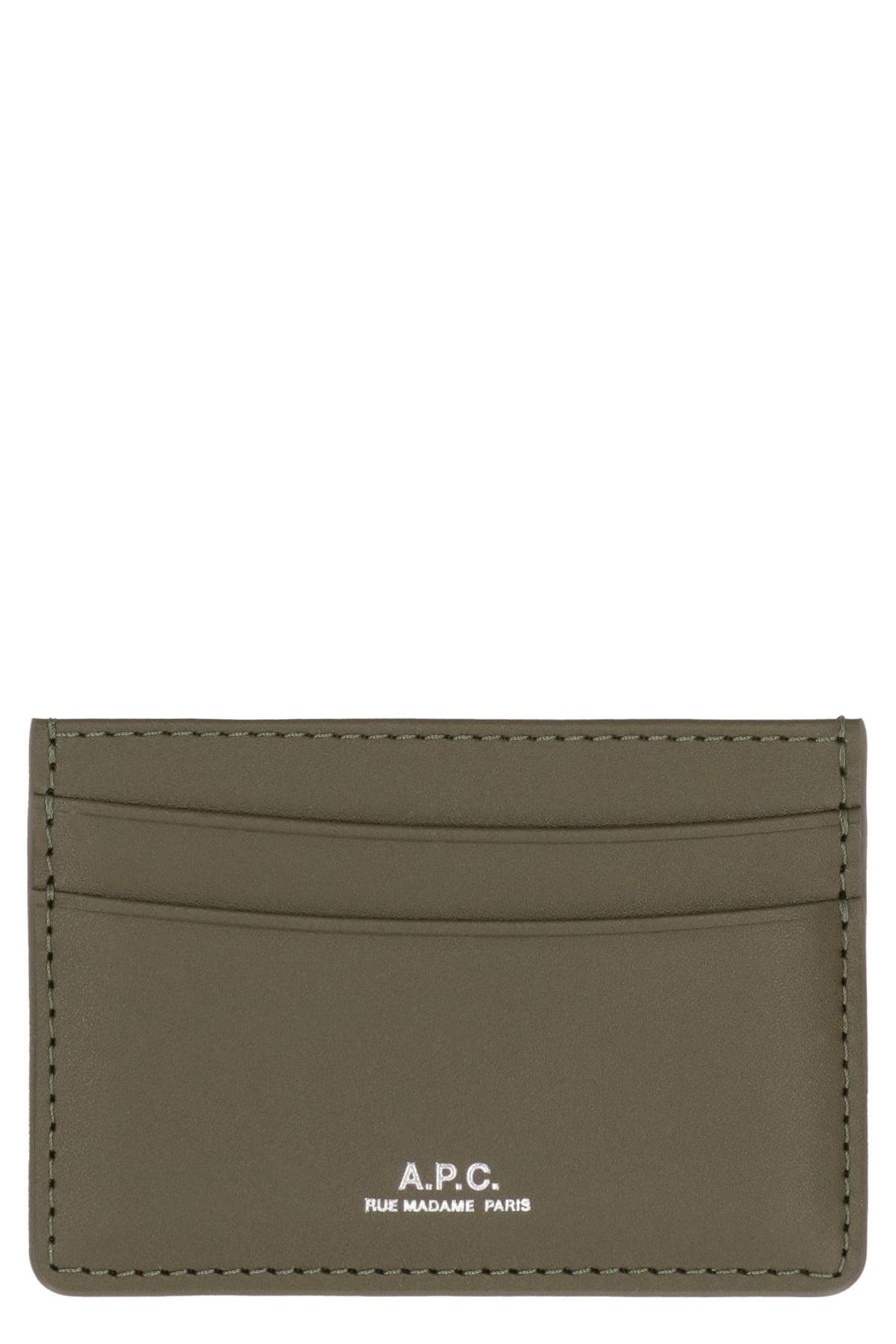 A.P.C. Mini Leather Card Holder with Four Slots | Banlieue91