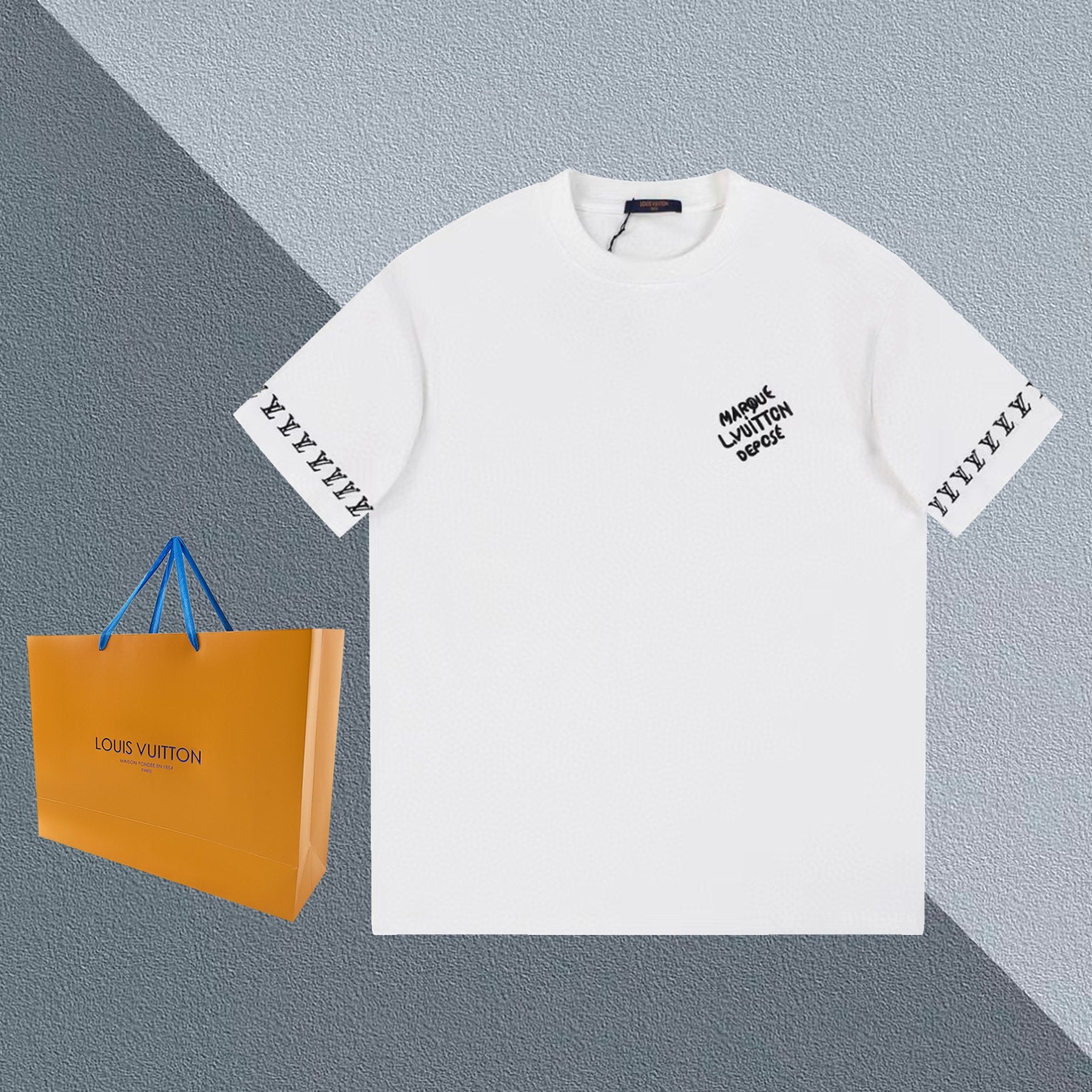 Louis Vuitton T-Shirt Without Collar 'White' - Banlieue91