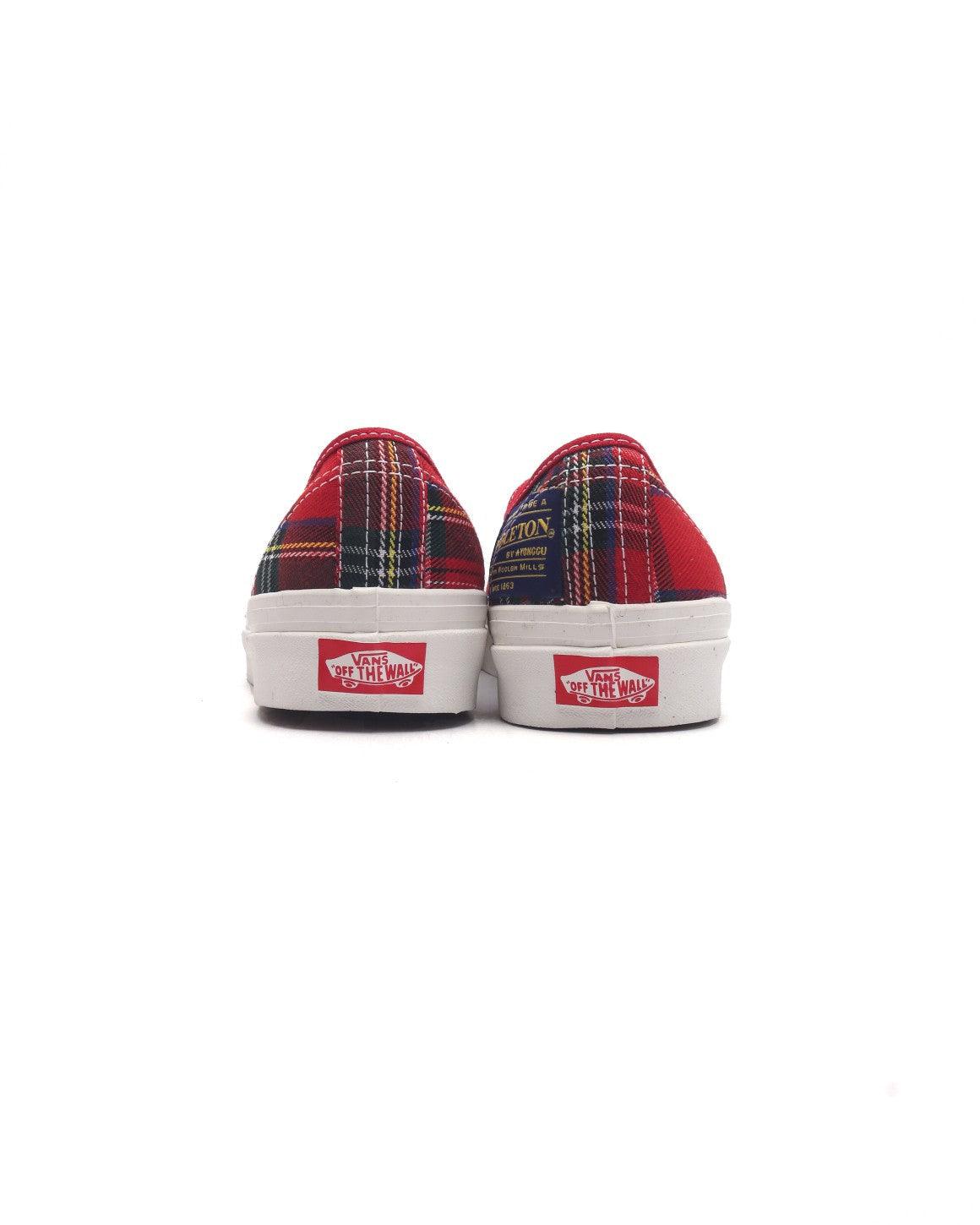 Vans X Pendleton Authentic 44 DX Anaheim Factory Red Tartan - Banlieue91