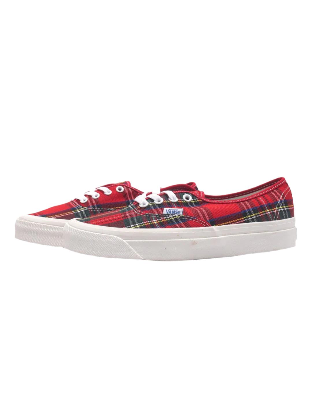 Vans X Pendleton Authentic 44 DX Anaheim Factory Red Tartan - Banlieue91