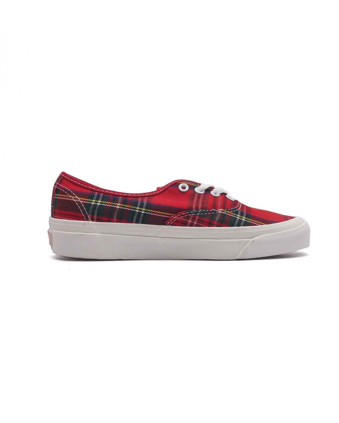 Vans X Pendleton Authentic 44 DX Anaheim Factory Red Tartan - Banlieue91