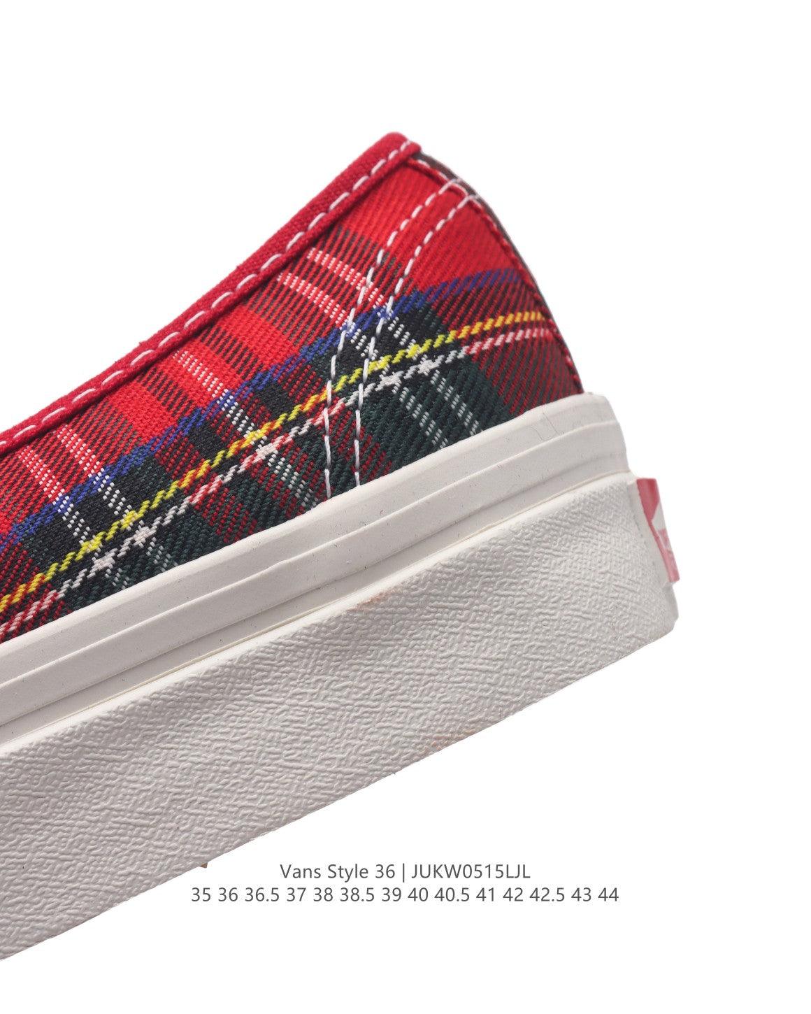 Vans X Pendleton Authentic 44 DX Anaheim Factory Red Tartan - Banlieue91