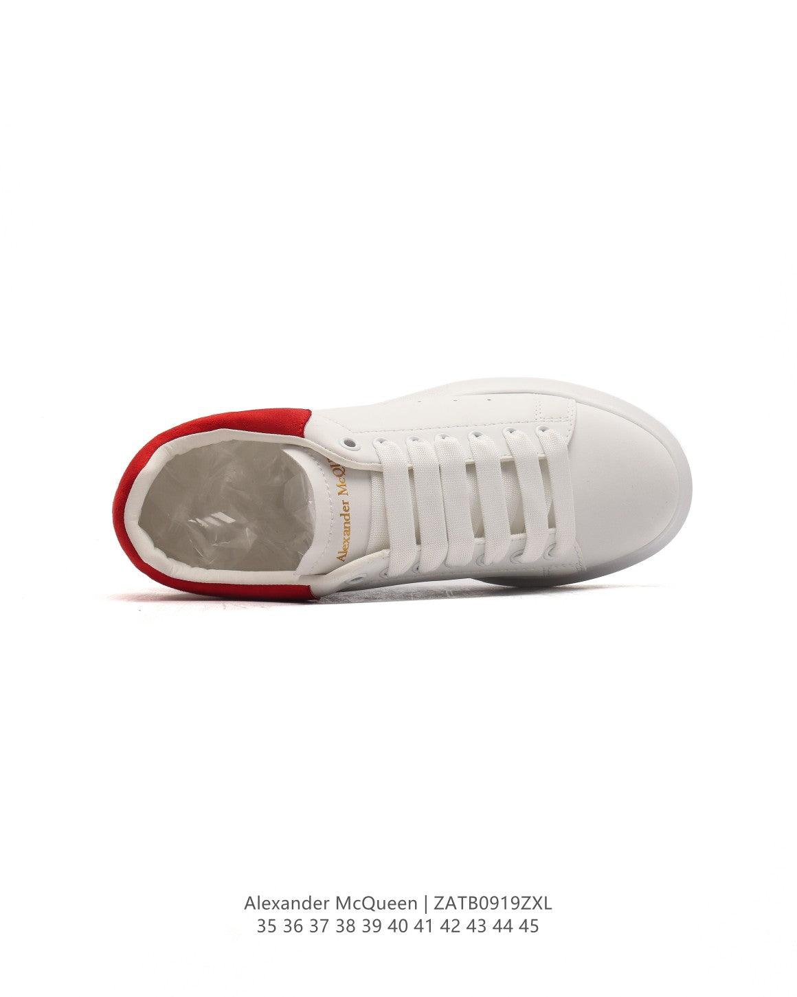 Alexander McQueen Sneakers 'White & Red' - Banlieue91