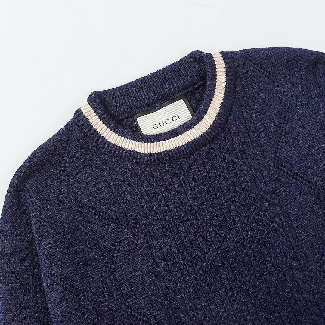 GUCCI Cotton Jersey Sweatshirt worn in an everyday outfit, demonstrating its versatility and refined look.