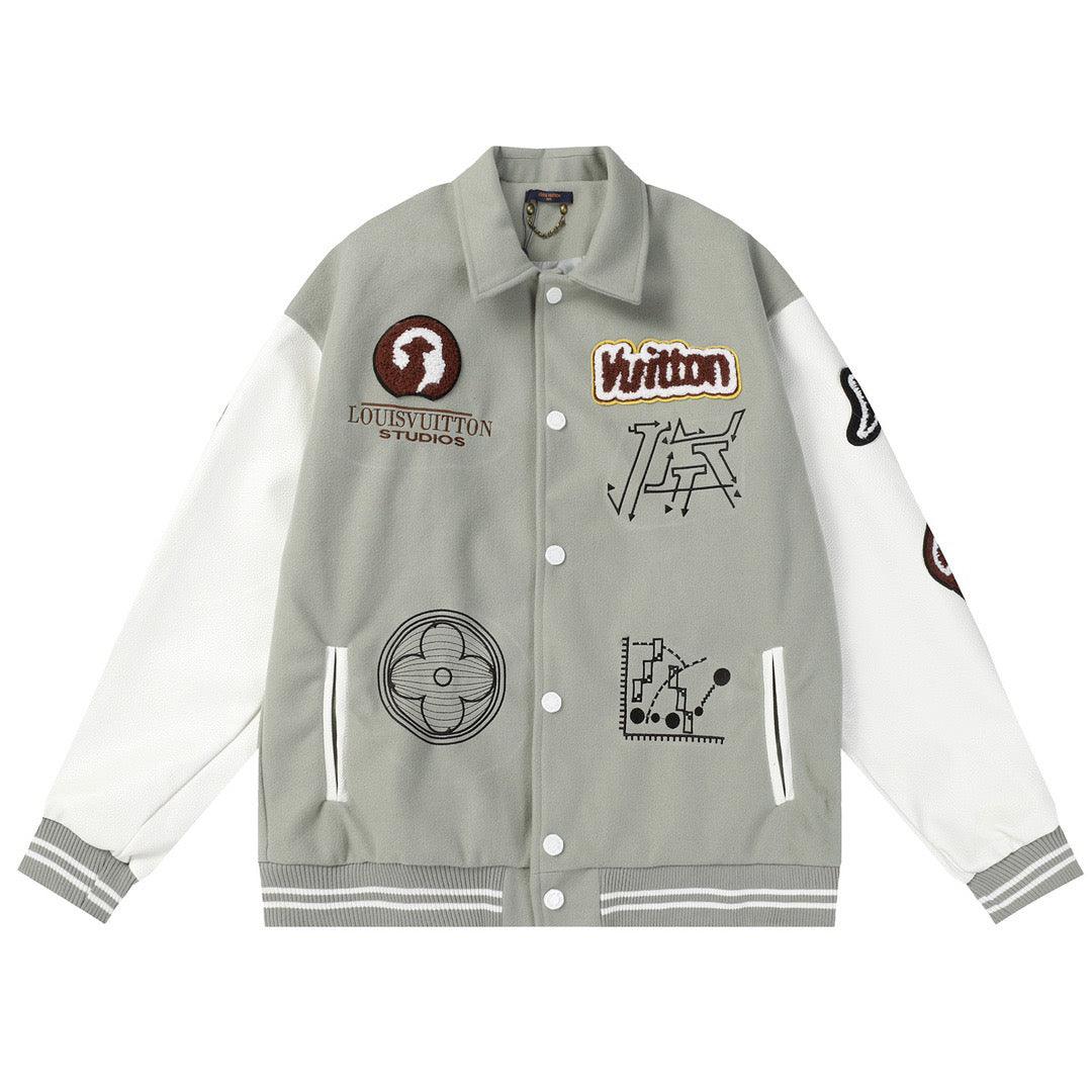 LOUIS VUITTON X KIDSUPER STUDIOS - VARSITY JACKET - Banlieue91