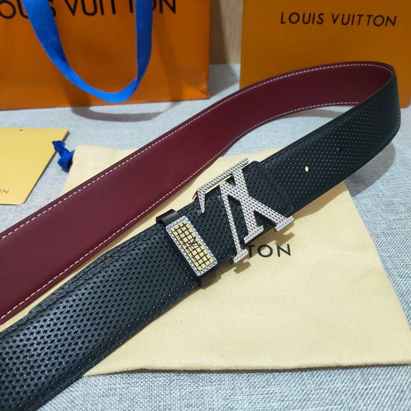 Louis Vuitton Belt 'Black/Red' - Banlieue91