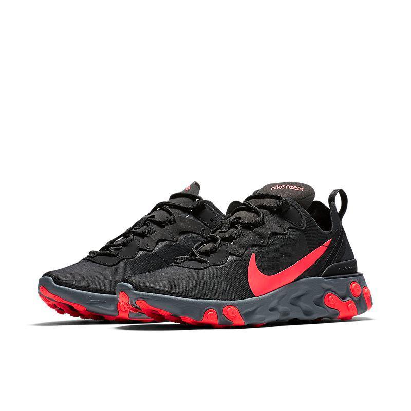 Nike React Element 55 'Black Solar Red' - Banlieue91