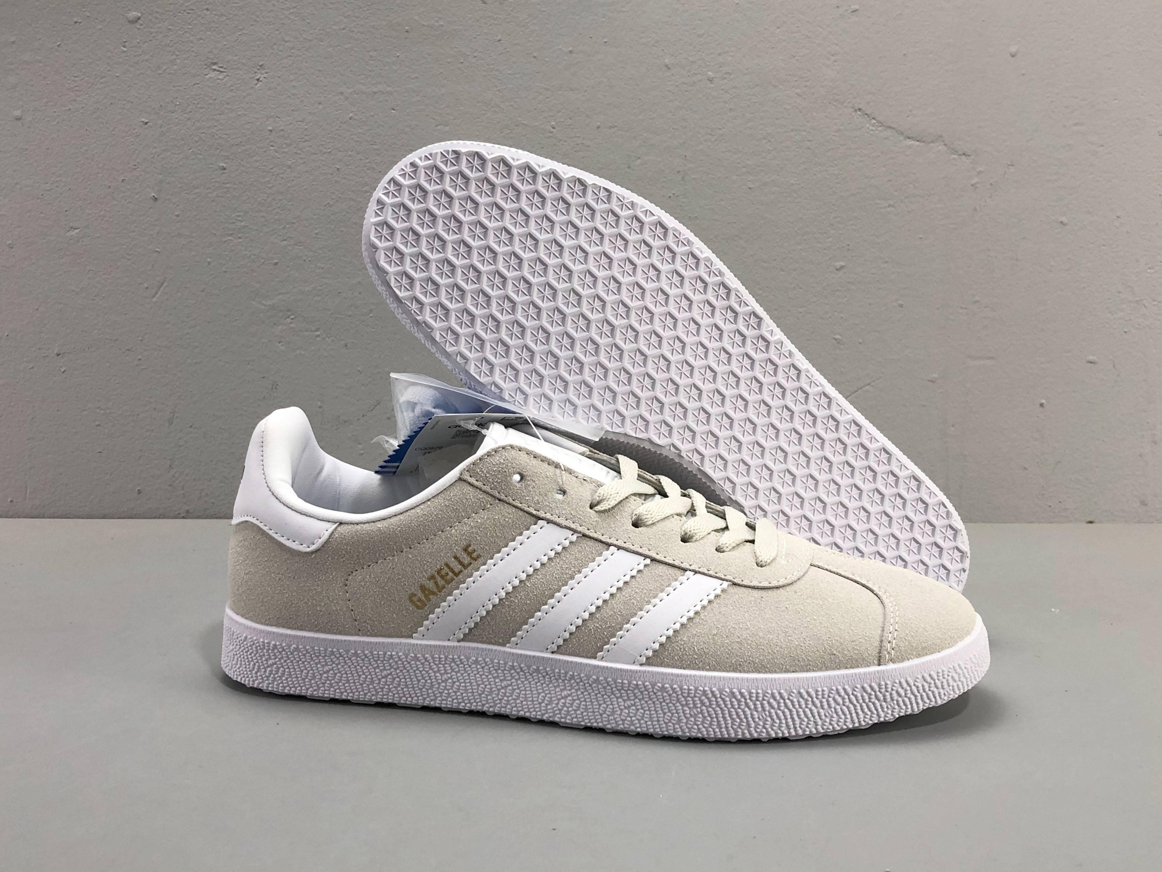 Adidas Originals Gazelle Indoor 'Grey White Gold Suede' - Banlieue91