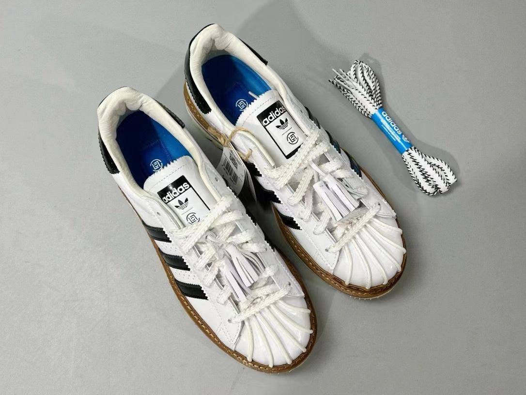 Adidas Superstar CLOT By Edison Chen White Crystal Sand - Banlieue91