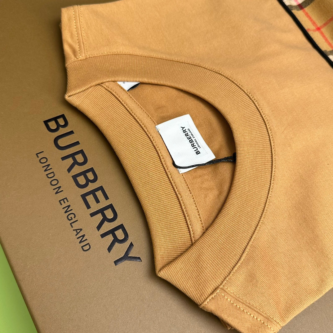 Burberry T-Shirt Without Collar 'Beige' - Banlieue91