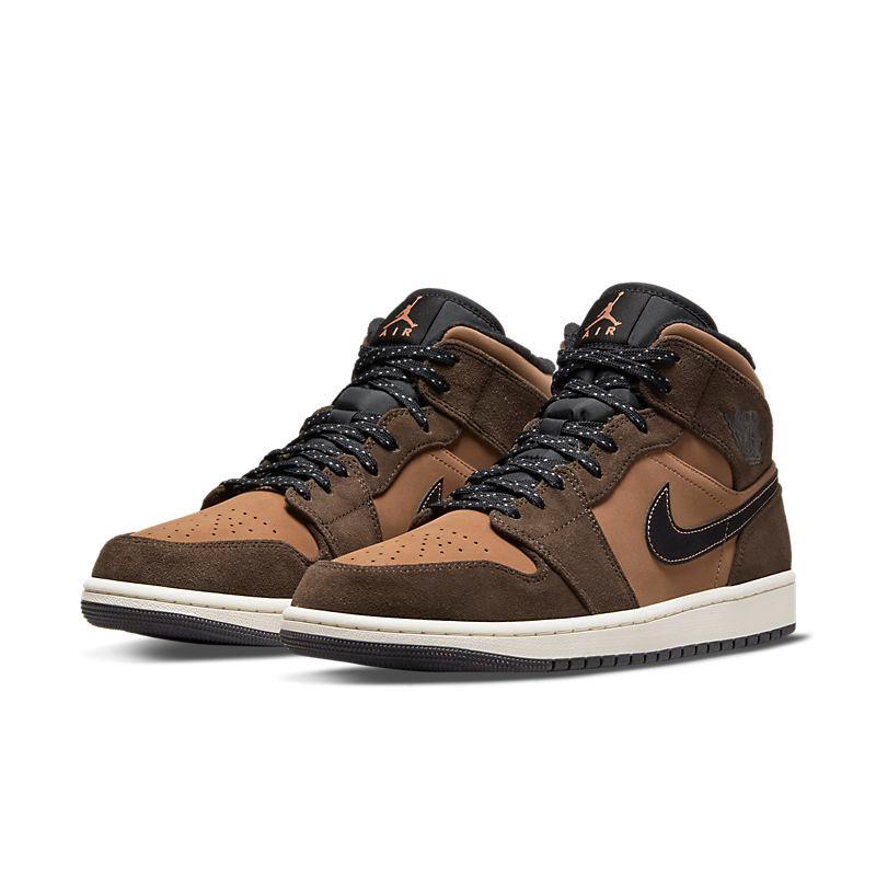 Air Jordan 1 Mid SE 'Dark Chocolate' - Banlieue91