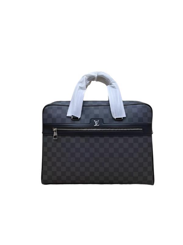 Louis Vuitton Grey Monogram Giant Empreinte Leather Onthego MM Men Bag - Banlieue91