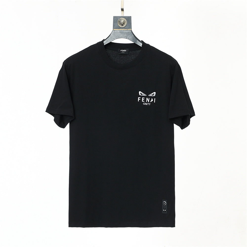 Fendi T-Shirt without Collar 'Black' - Banlieue91