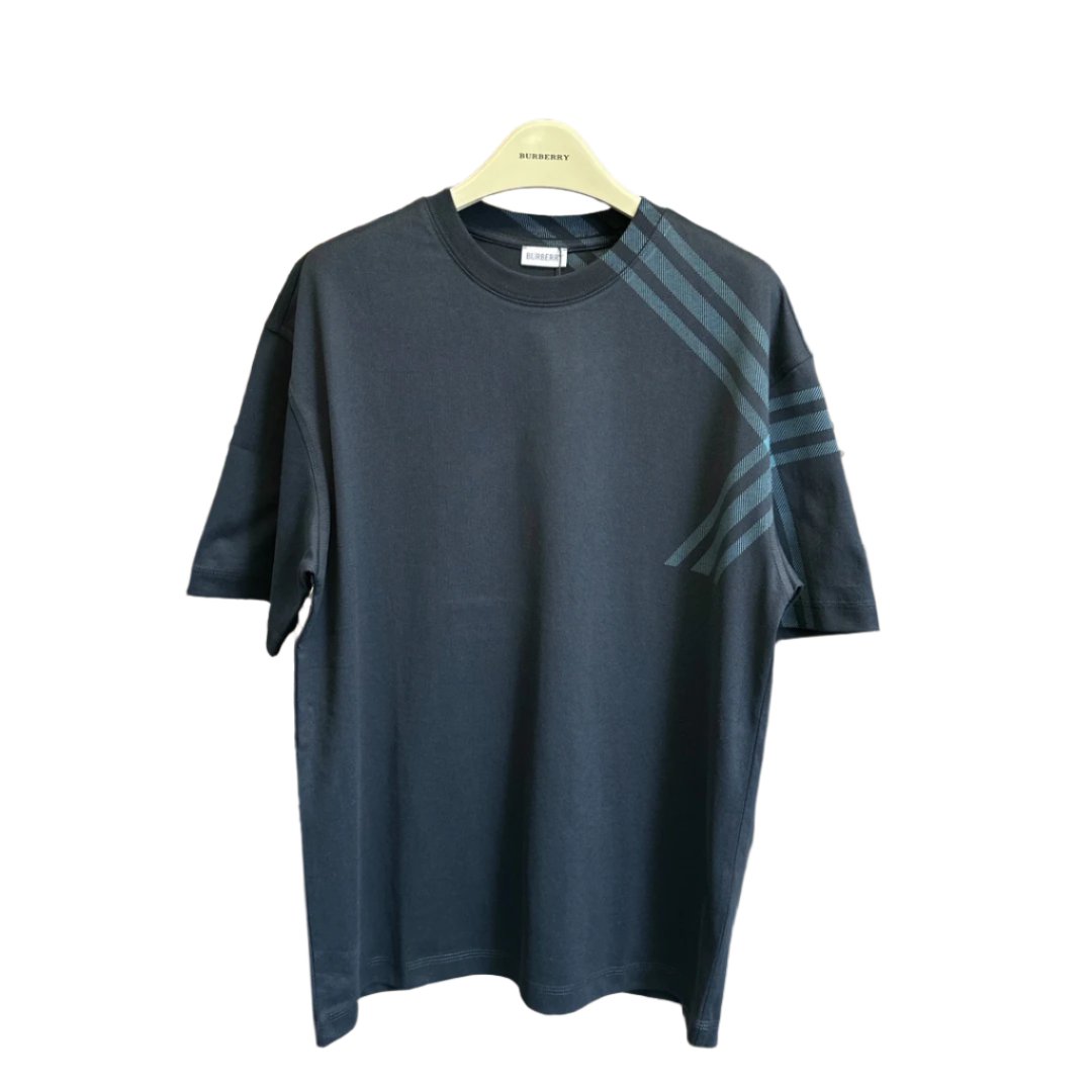 Burberry T-Shirt Without Collar 'Black' - Banlieue91