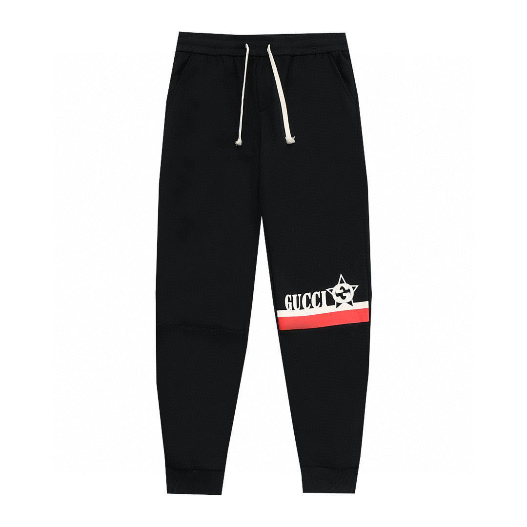 Gucci Long Pant 'Black/White/Red'