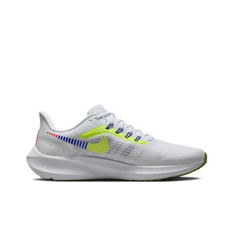 Nike Air Zoom Pegasus 39 Prm White Volt Racer Blue - Banlieue91 -