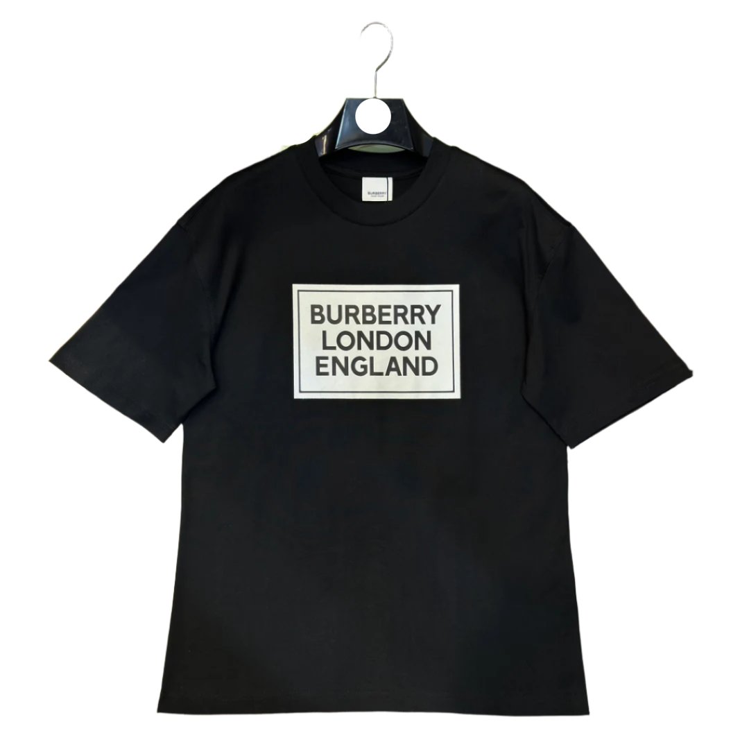 Burberry T-Shirt Without Collar 'Black' - Banlieue91