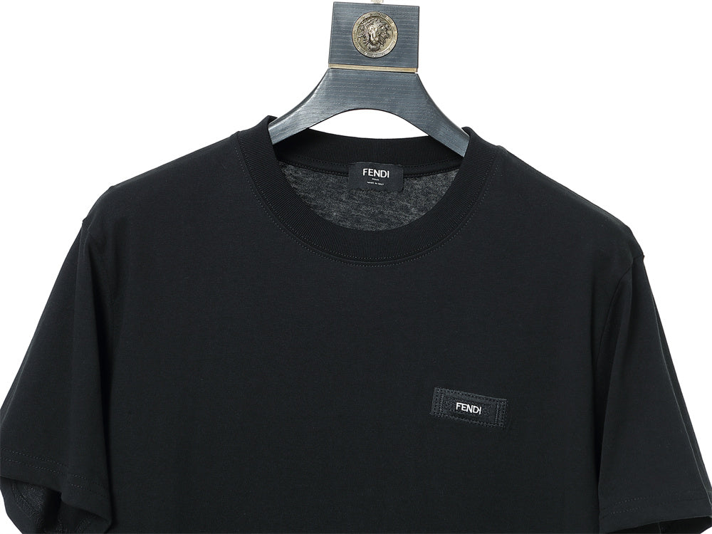 Fendi T-Shirt without Collar 'Black' - Banlieue91