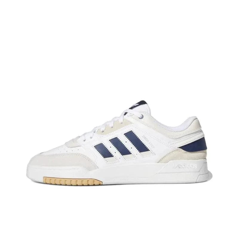 Adidas Originals Drop Step Low 'White Team Navy Blue' | Banlieue91