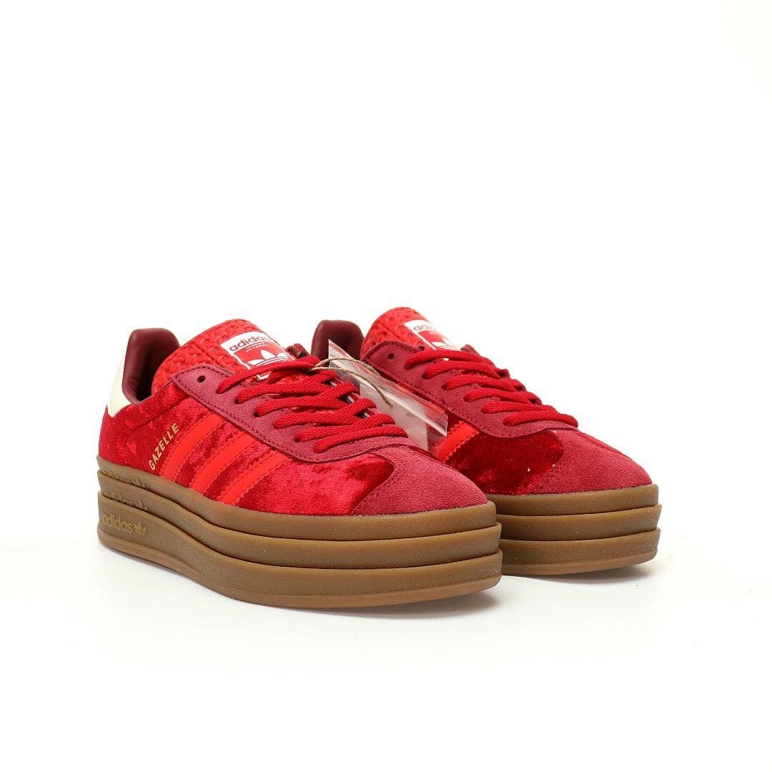 Adidas Originals Gazelle Bold 'Bright Red Velvet' | Banlieue91
