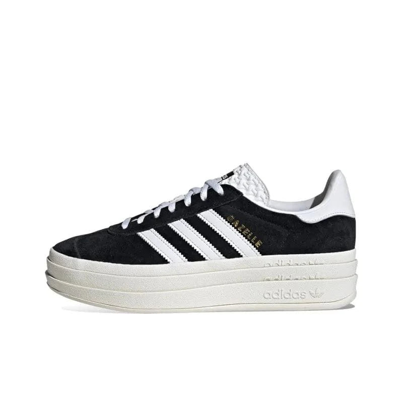 Adidas Originals Gazelle Bold 'Core Black White' | Banlieue91