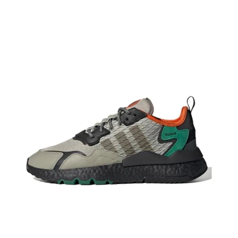 Adidas Originals Nite Jogger 'Sesame Black/Bold Green' | Banlieue91